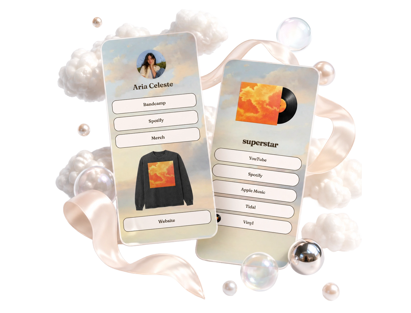 Plarza link-in-bio preview